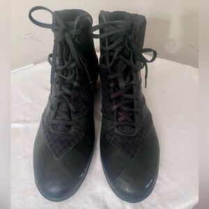 Adidas Mat Wizard 4  Men 11.5 Carbon Wrestling Shoes Athletic